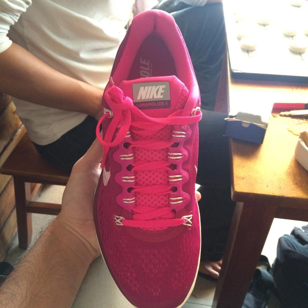 TPHCM - Q10 - Bán - 1 đôi giày chạy bộ Nữ Nike Women Lunarglide 5+  (Original) - 5