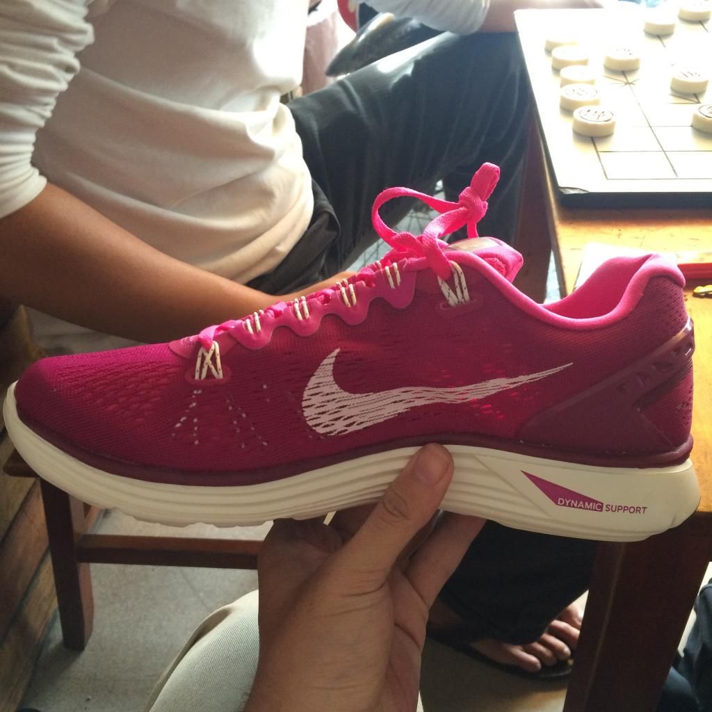 TPHCM - Q10 - Bán - 1 đôi giày chạy bộ Nữ Nike Women Lunarglide 5+  (Original) - 4