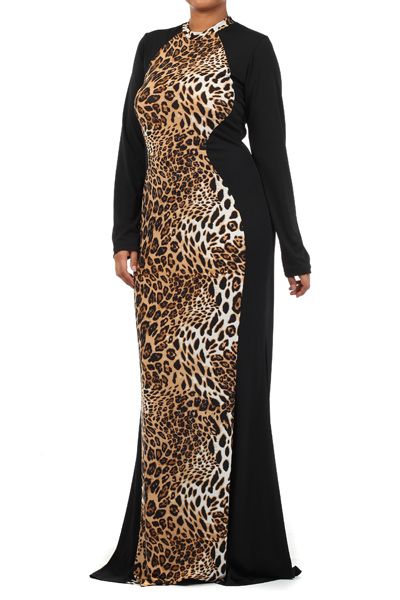 hourglass illusion dress