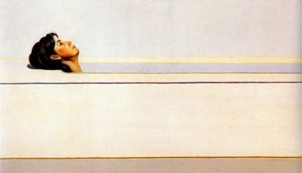 Woman in Tub (1965). Wayne Thiebaud.