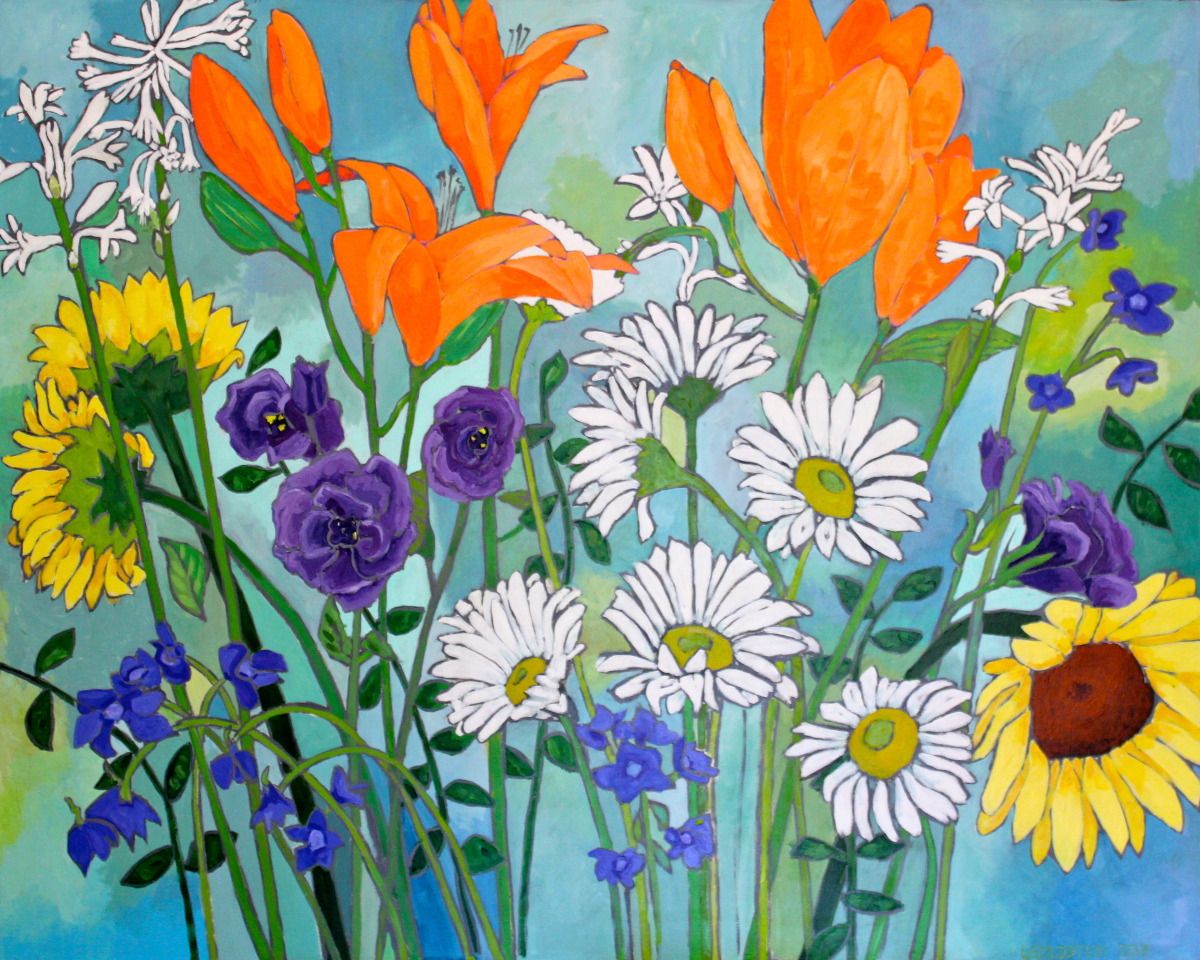 Flowers painting