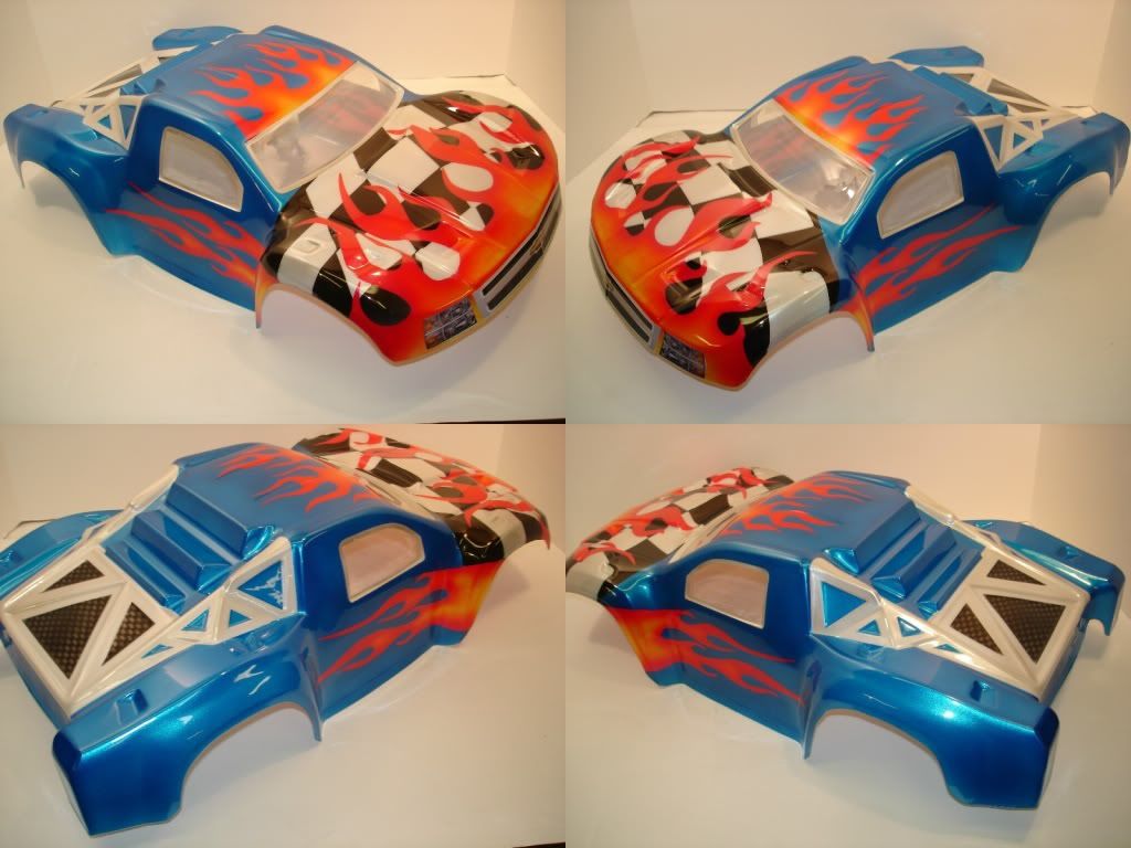 custom painted short course rc bodies