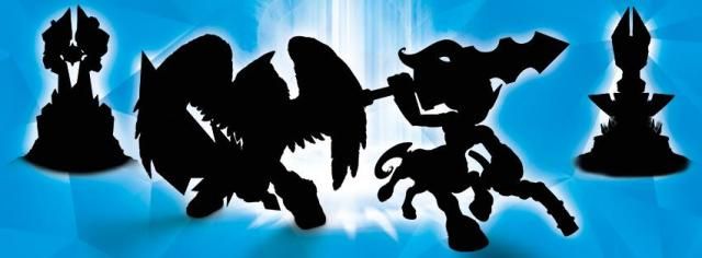 light and dark skylanders