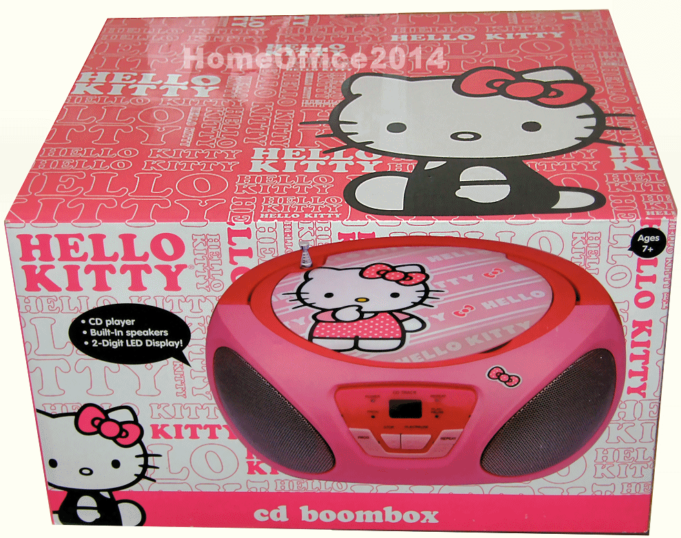 Hello kitty cd player Portable Stereos/Boomboxes Mince His Words