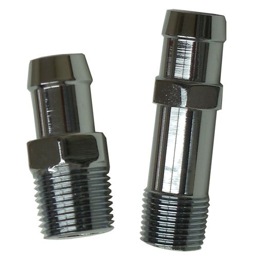 SBC BBC 5/8" x 1/2" NPT, 3/4" x 1/2" SET,Water Pump, Heater Hose