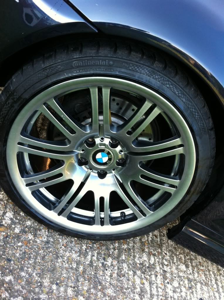 [E46] Smoked Chrome Powder coat Alloys The M3cutters UK BMW M3