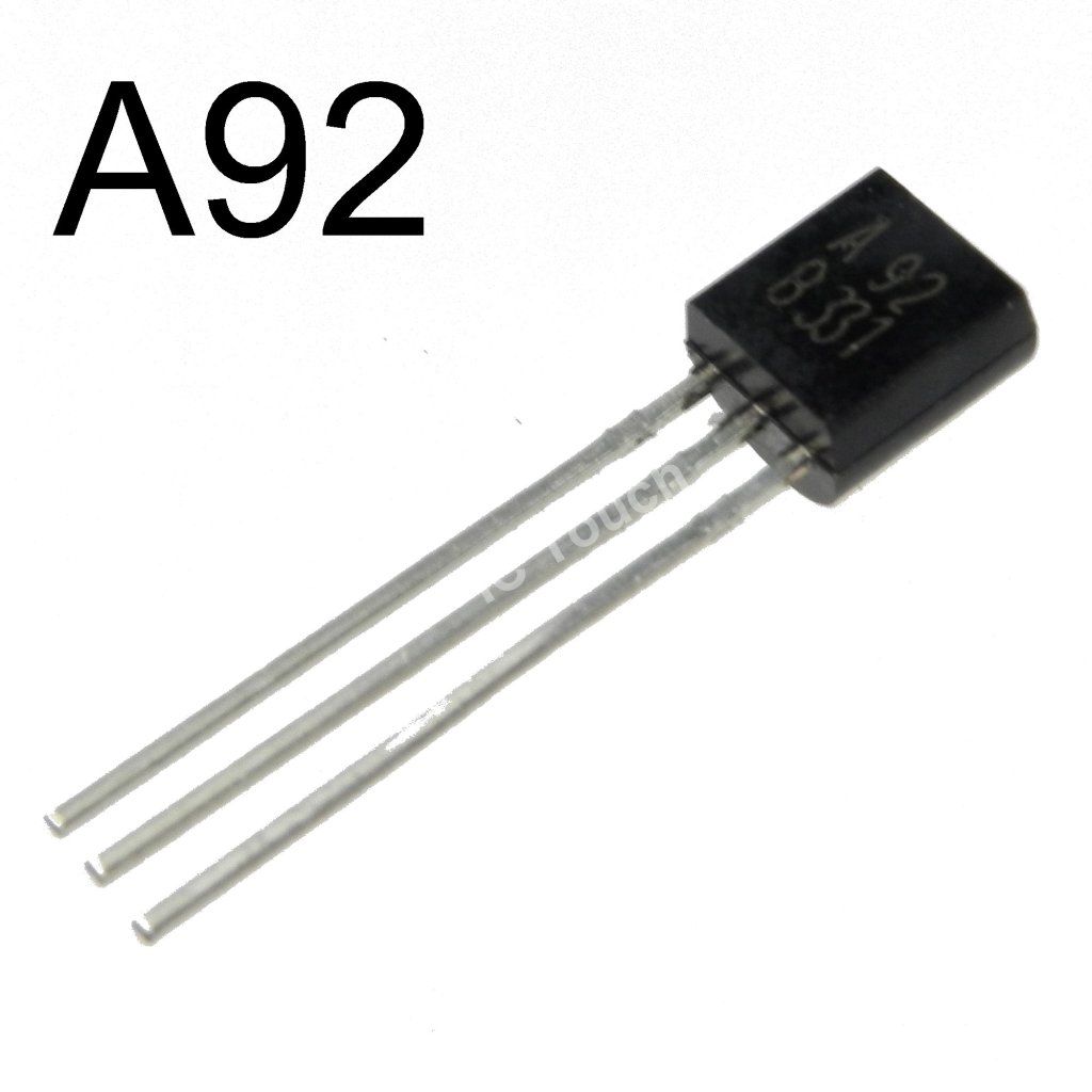 100pcs A92 Transistor PNP 300Volts 500mA TO92 NEW eBay