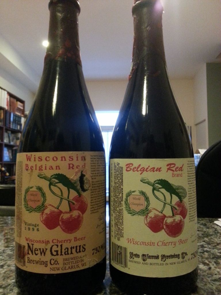 New Glarus Belgian Red 1996 Vintage Community BeerAdvocate