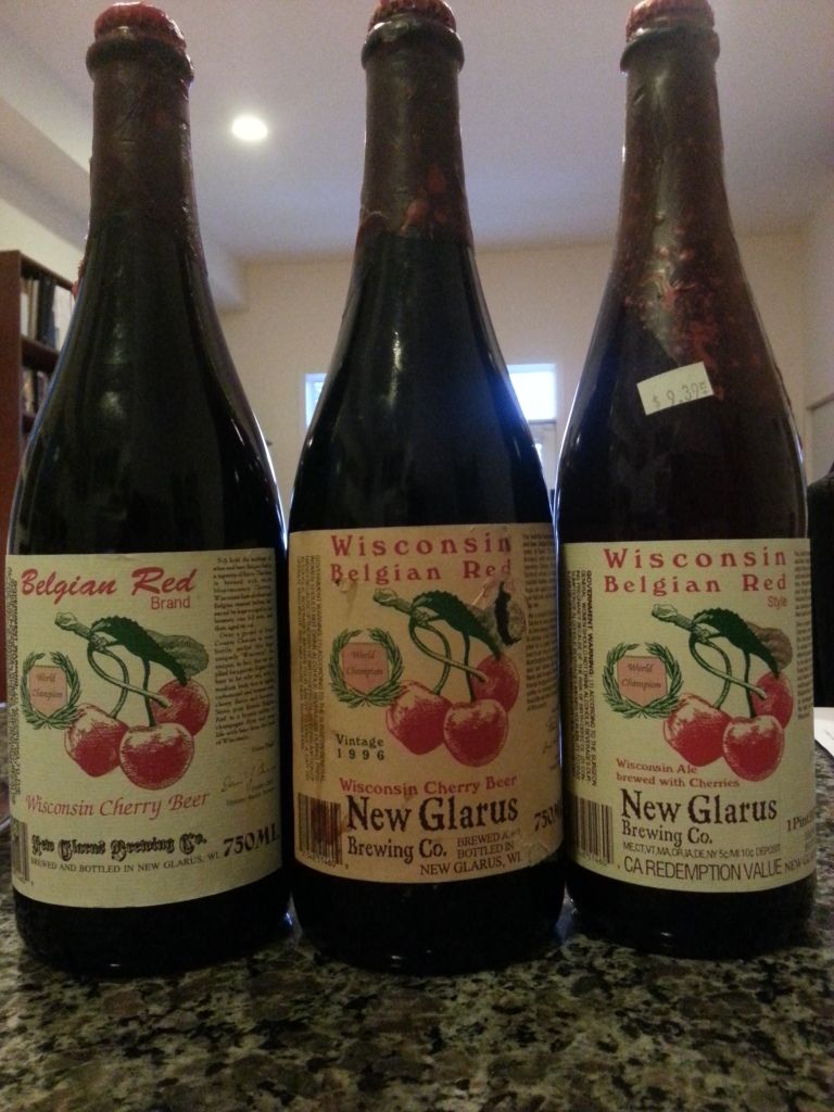 New Glarus Belgian Red 1996 Vintage Community BeerAdvocate