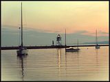 Lighthouse Overlooking Harbor photo LighthouseOverlookingHarbor.jpg