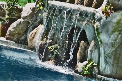 The Bambulo Resort and Restaurant: Waterfalls