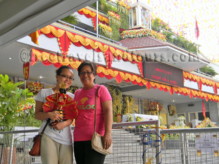Sinulog Festival in Cebu City 2012 with Mom