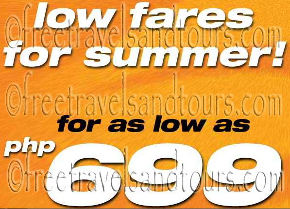 Tiger Airways Philippines Seat Sale Promo -- Low Fares for Summer 2013