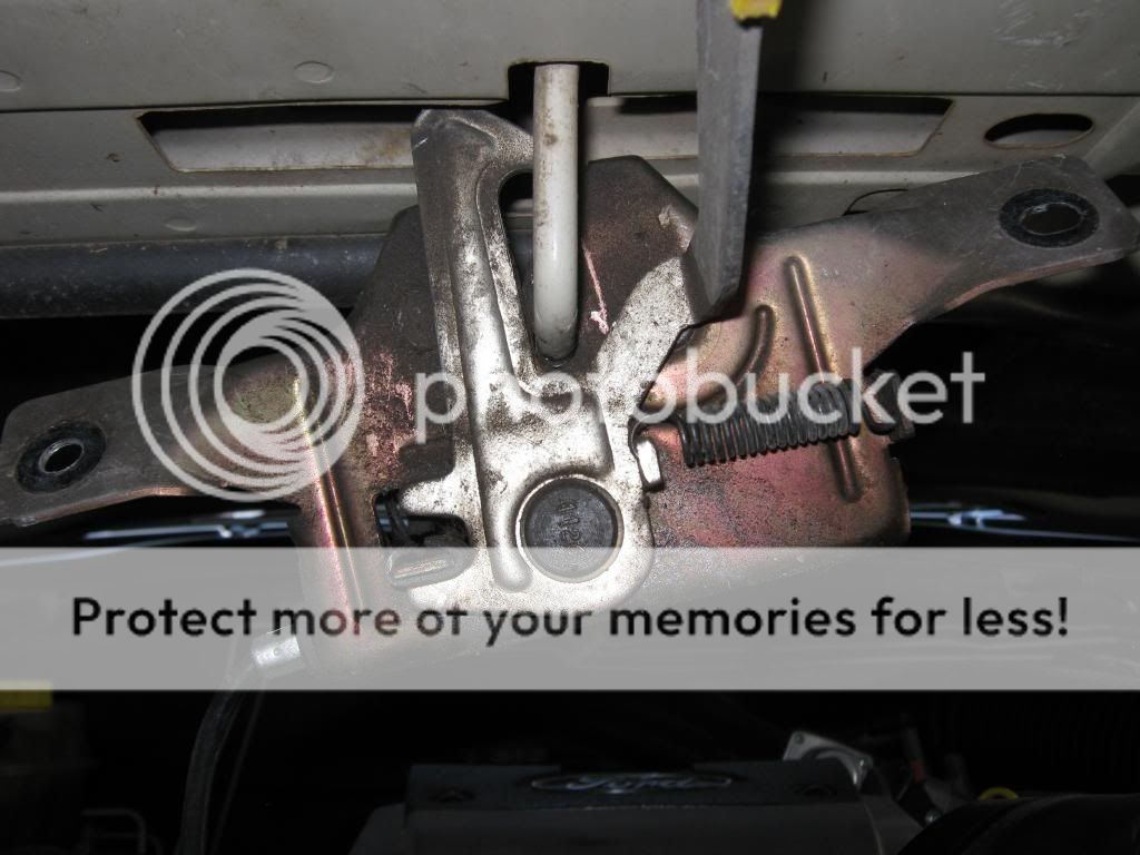 Ford transit bonnet lock stuck #9