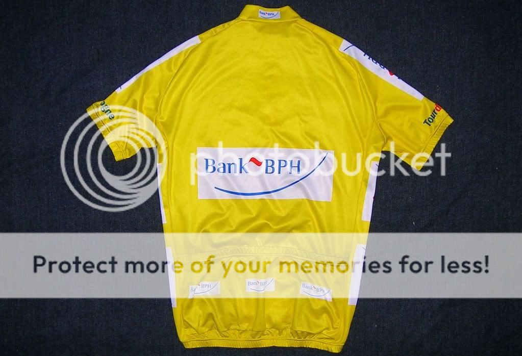   , YELLOW LEADER JERSEY BY VITESSE, MENS XL, POLAND, PRO TOUR  